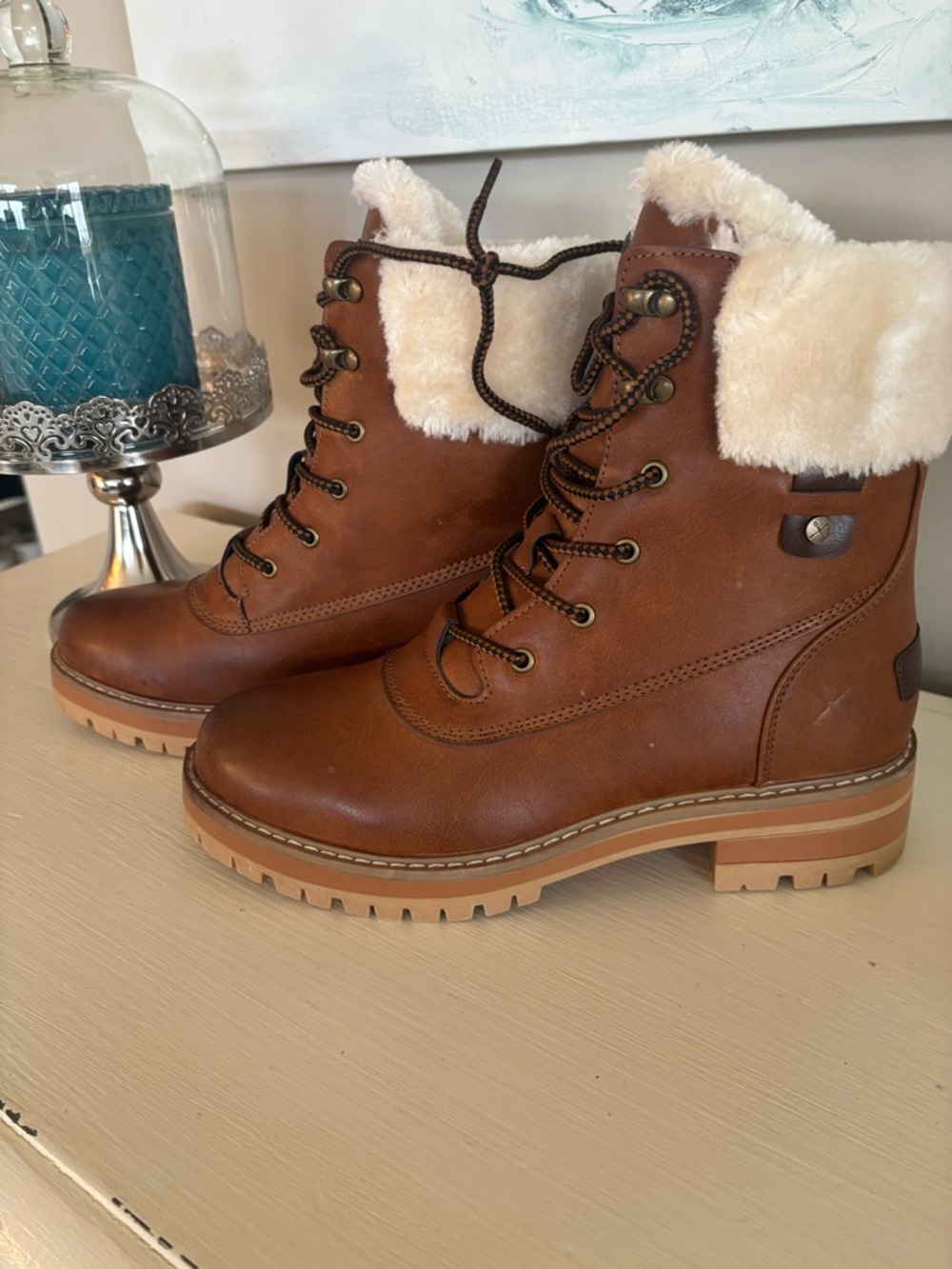 Denver Hayes Cozy Lined Quality Leather Boots